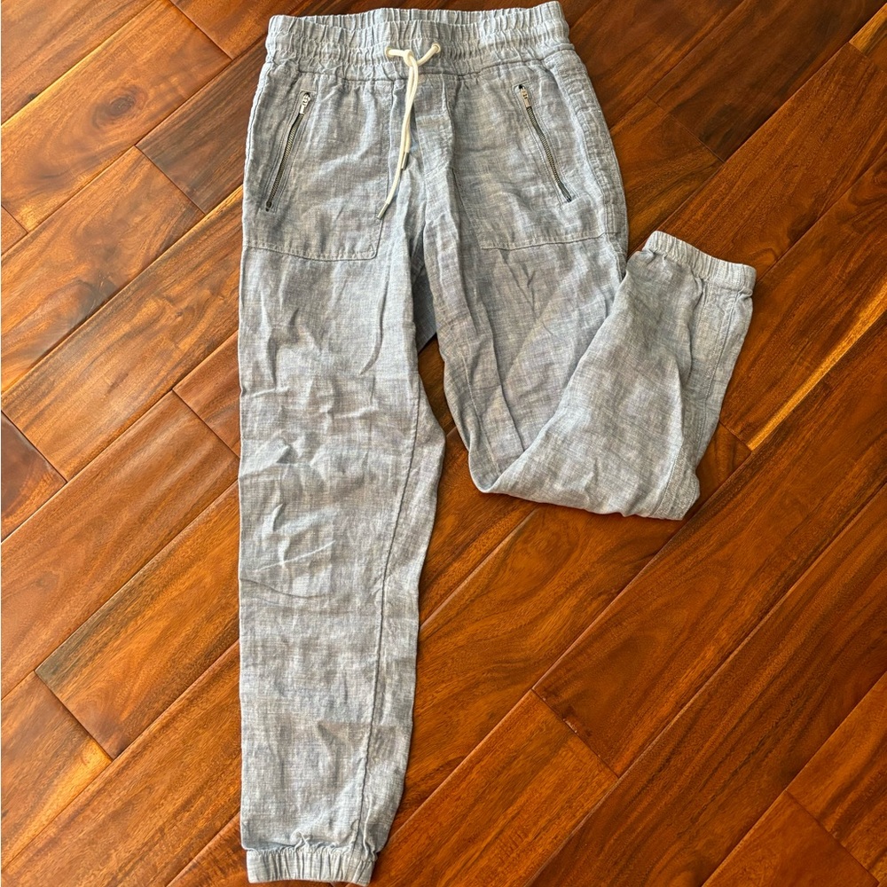 Athleta Cabo linen jogger